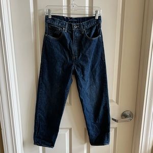 *Worn Once* Levi’s Barrel Cropped jeans
